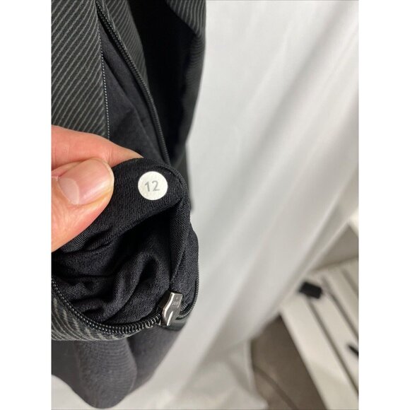 Lululemon After Asan Striped Pullover Womens Size 12 Kangaroo Pockets Cozy - Picture 3 of 11